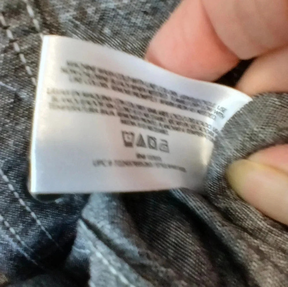 Vintage Woolrich gray button down short sleeve shirt pockets men's XL - Picture 7 of 7